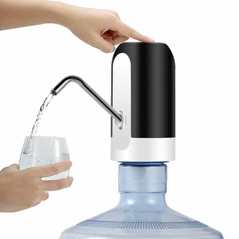 Automatic Electric Water Dispenser Pump Rechargeable Portable USB Charging Bottle Portable Beverage Suction Automatic Suction Pump for Home Travel