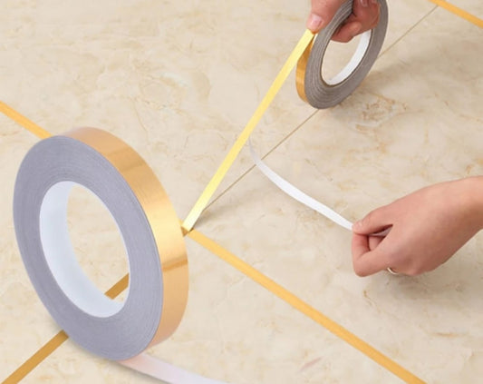 Golden Tap Ceramic Tile Mildewproof Gap Tape Tile Gap Sealing Tape Waterproof Foil Strip By Musfirah Trader